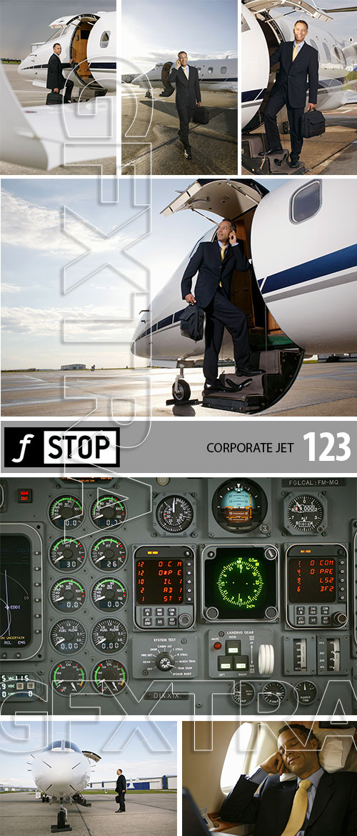 FStop FS123 Corporate Jet
