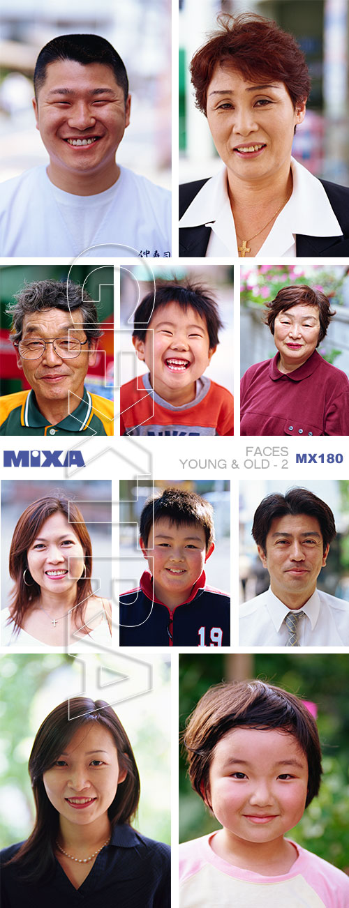 Mixa MX180 Faces Young & Old II