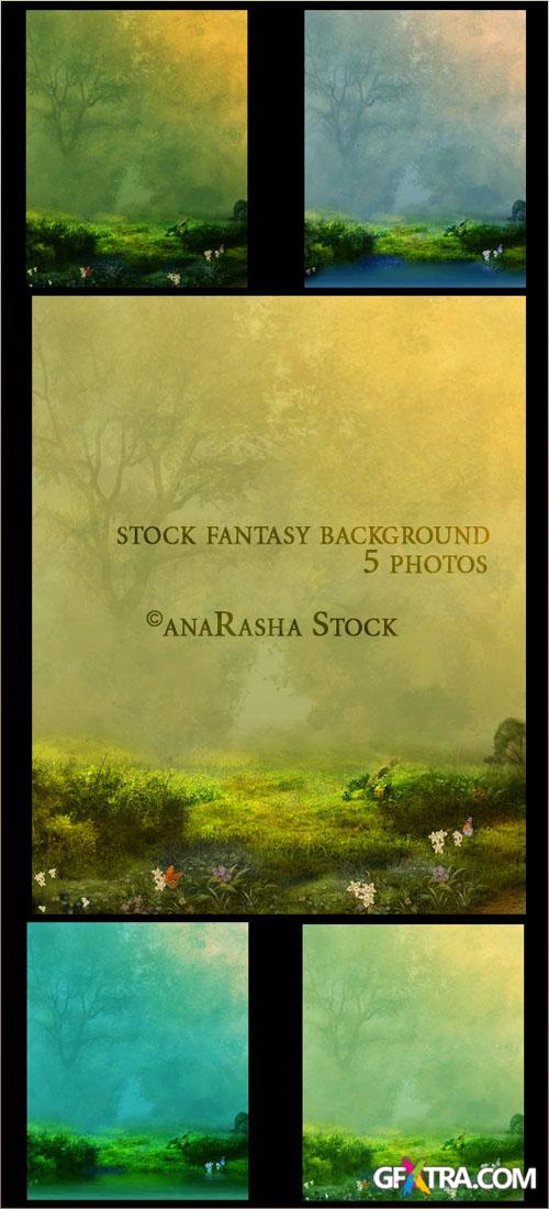 Fantasy Stock Backgrounds #1