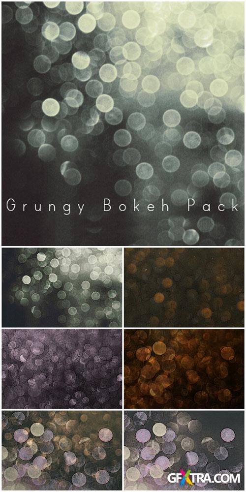 Grungy Bokeh Textures Pack