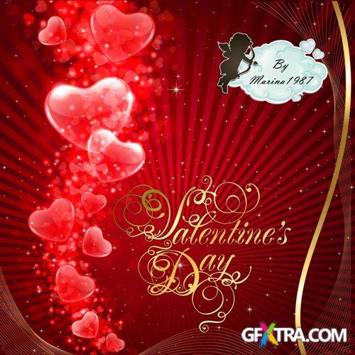 Romantic PSD source - for Valentine\'s Day