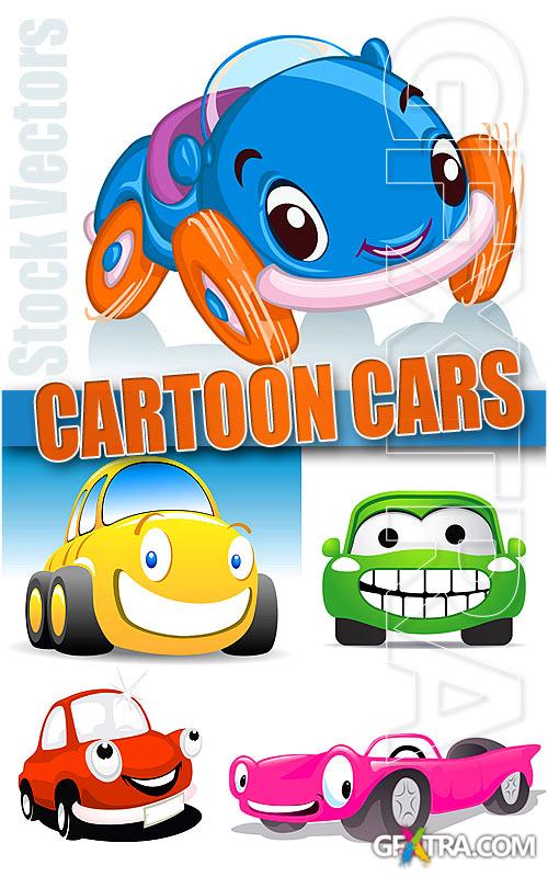 Cartoon cars - Stock Vectors