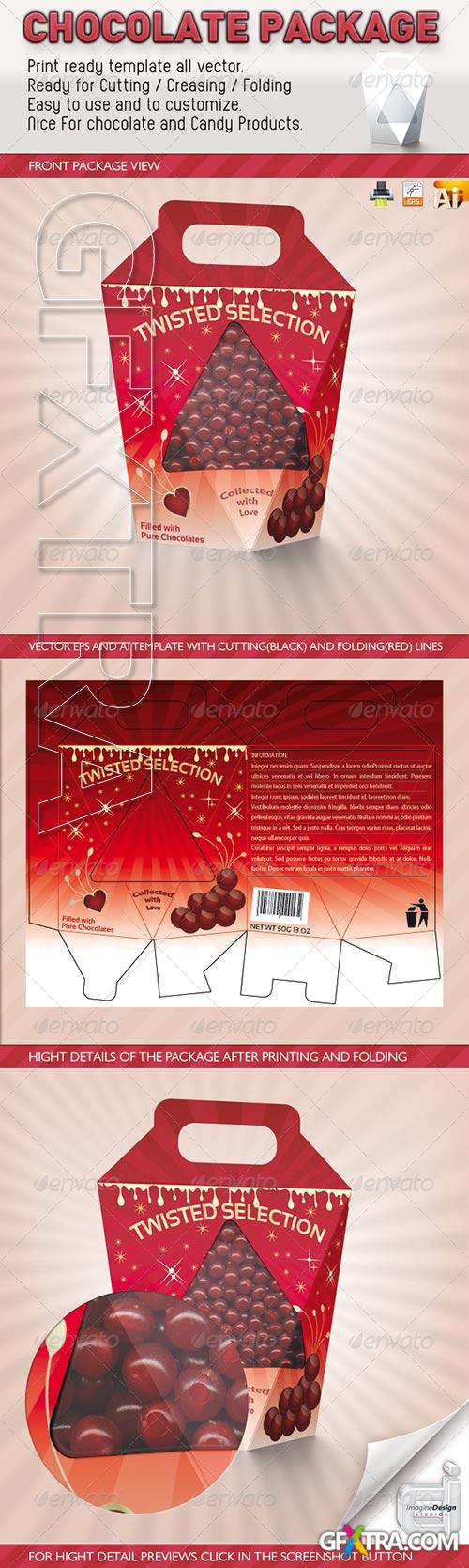 GraphicRiver - Chocolate Box Packaging Template