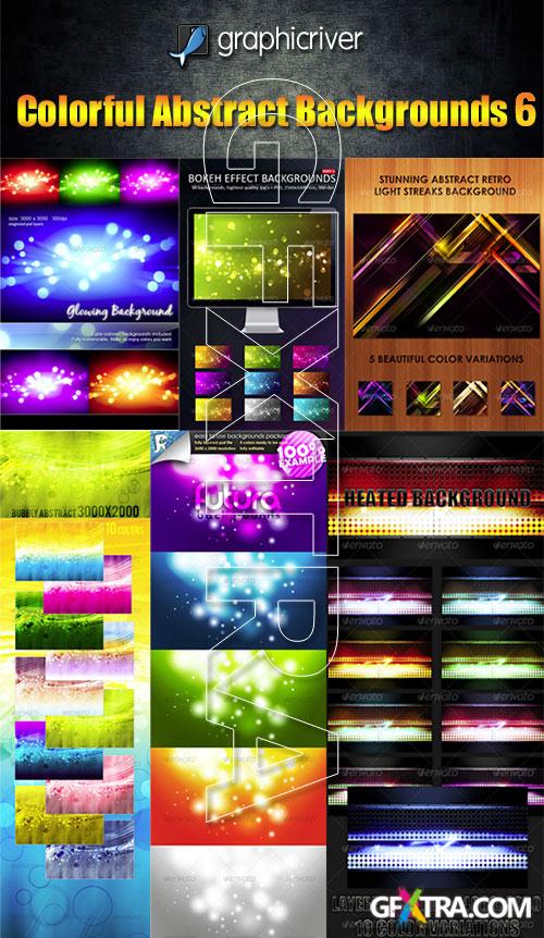 GraphicRiver - Colorful Abstract Backgrounds Pack 6