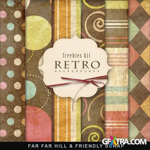 Textures - Retro Style Papers 4
