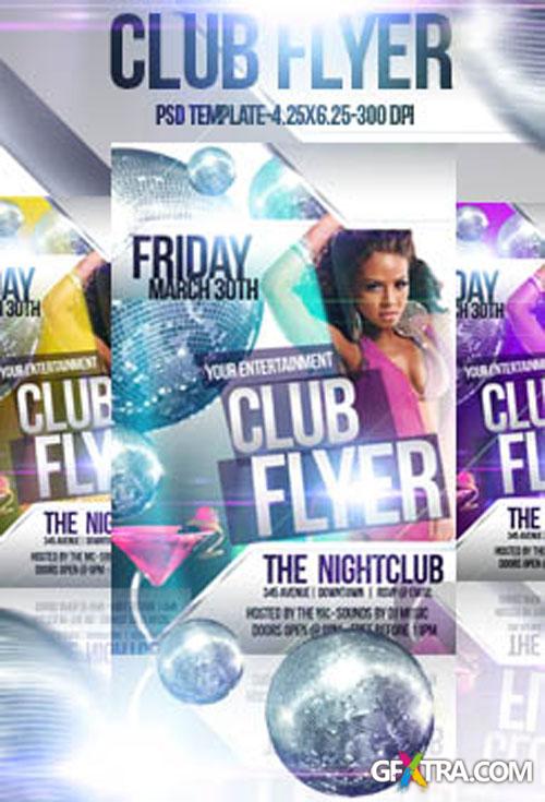 Club Flyer/Poster PSD Templates