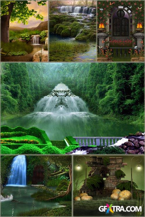 Backgrounds for Photoshop - Fairy Tale Fantasy 3