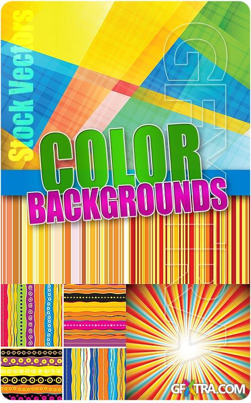 Color backgrounds - Stock Vectors