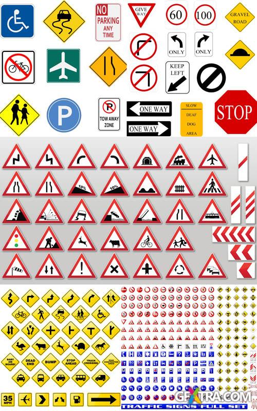 Road Signs & Symbols Vector Set #2