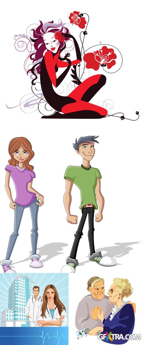 Animation Vector People Set #31