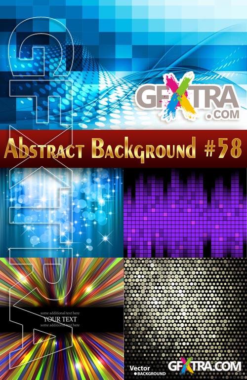 Vector Abstract Backgrounds #58 - Stock Vector