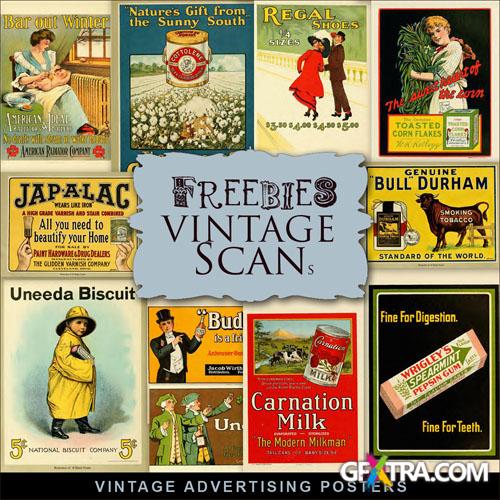 Scrap-kit - Vintage Advertising Posters