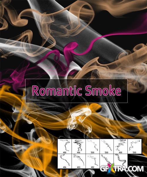 Brushes for Photoshop - Romantic smoke