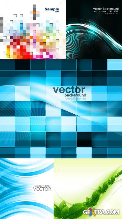 Backgrounds Vector Set #80
