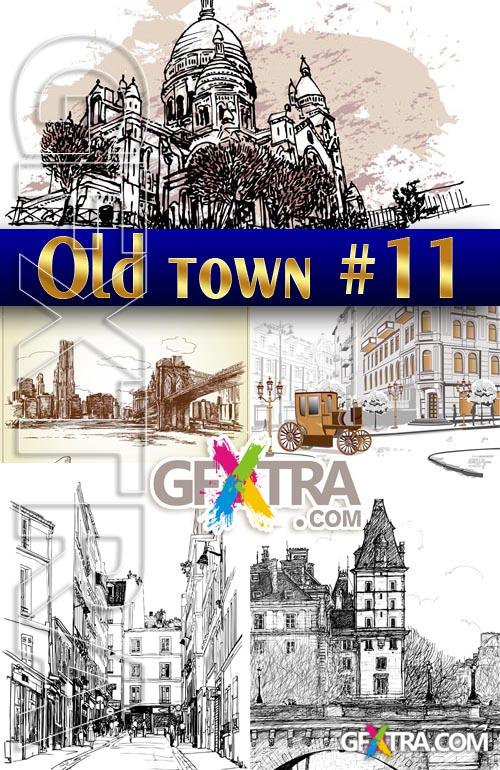 Old Town #11 - Stock Vector