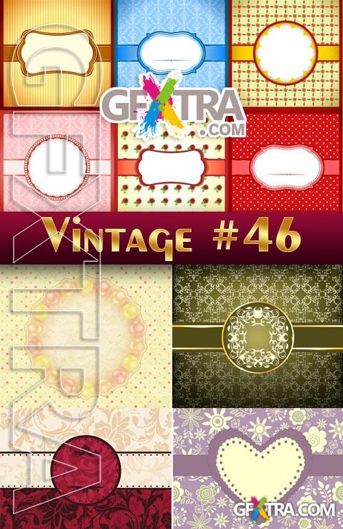 Vintage backgrounds #46 - Stock Vector