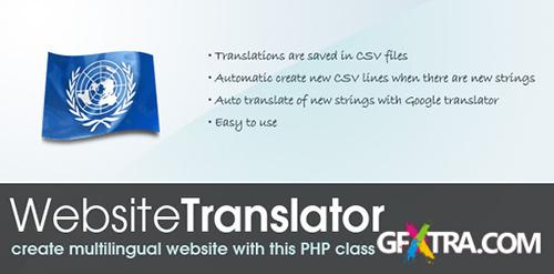 CodeCanyon - Website translation Class