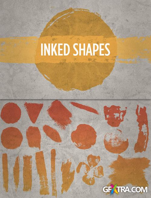 WeGraphics - Inked Shapes Vectors