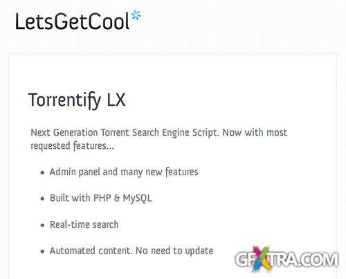 LetsGetCool Torrentify LX v2.0.4