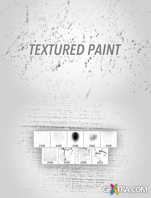 WeGraphics - Textured Paint Brushes