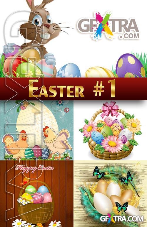 Easter #1 - Stock Vector