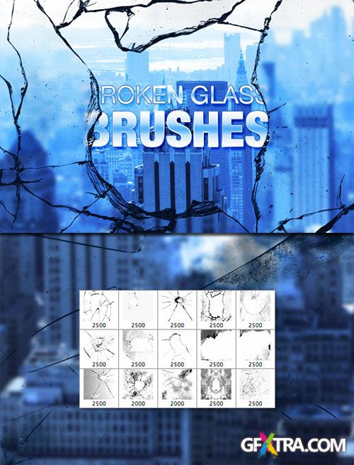WeGraphics - Shattered glass brushes