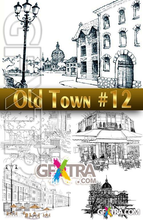 Old Town #12 - Stock Vector
