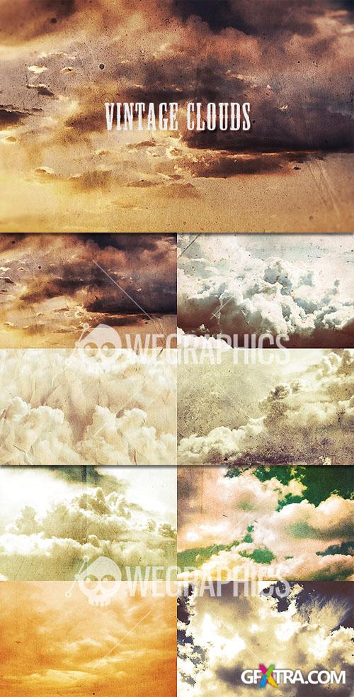 WeGraphics - Vintage clouds