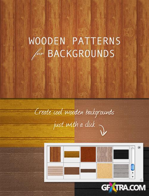 WeGraphics - Wooden patterns for backgrounds