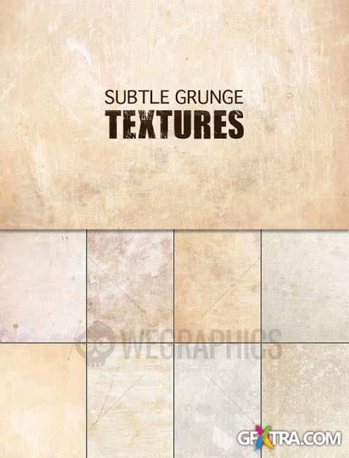 WeGraphics - Subtle Grunge Textures Vol1