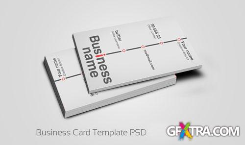Business Card PSD Template #1
