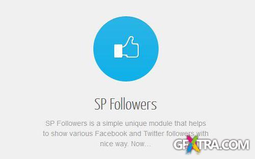 SP Followers v1.0.1 for Joomla 2.5