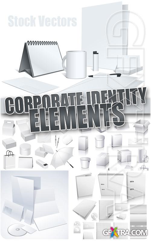 Corporate identity elements - Stock Vectors