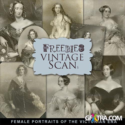 Scrap-kit - Female Portraits Of The Victorian Era