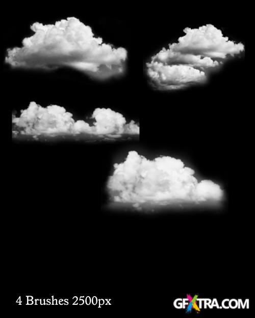 Clouds Vol1 ABR Brushes For Creative Design