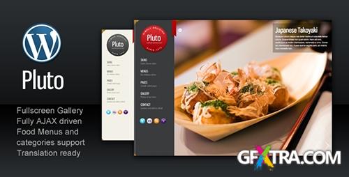 ThemeForest - Pluto v1.9 Fullscreen Cafe and Restaurant