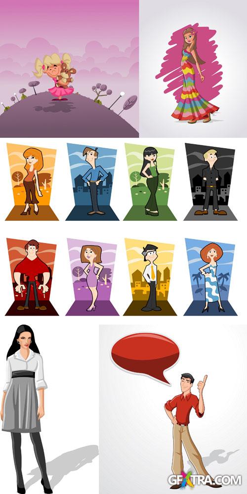 Animation Vector People Set #44