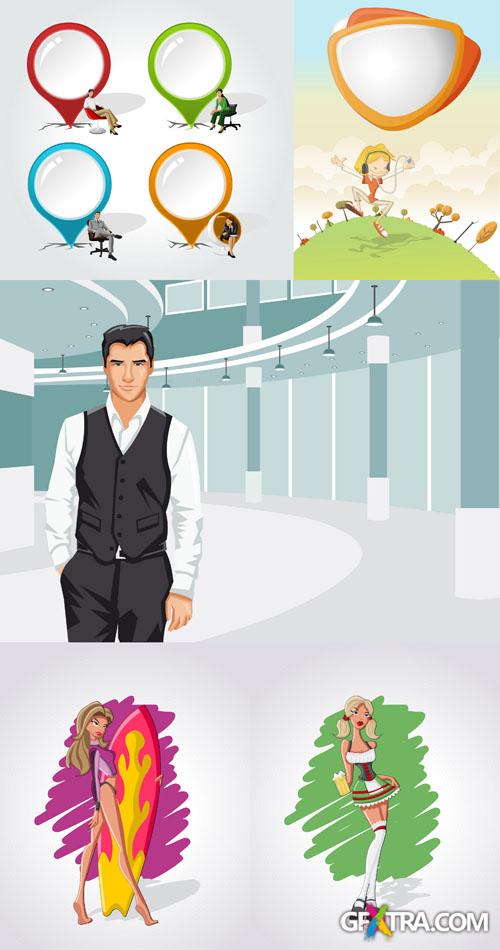 Animation Vector People Set #43