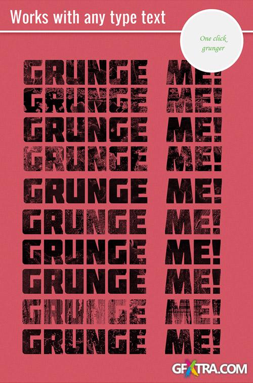 Grunge Text Style Set 1
