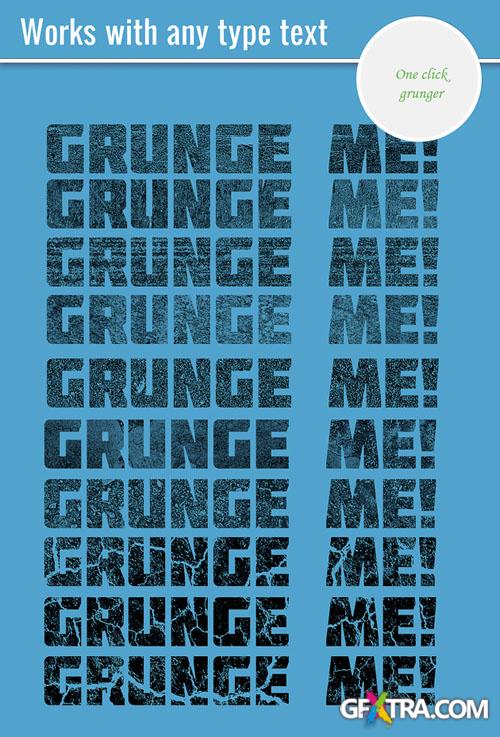 Grunge Text Style Set 2