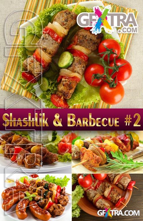 Shashlik and barbecue #2 - Stock Photo