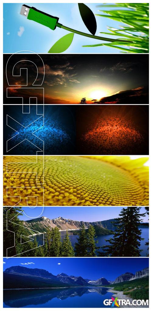 Mixed Panoramics Wallpaper Pack 5