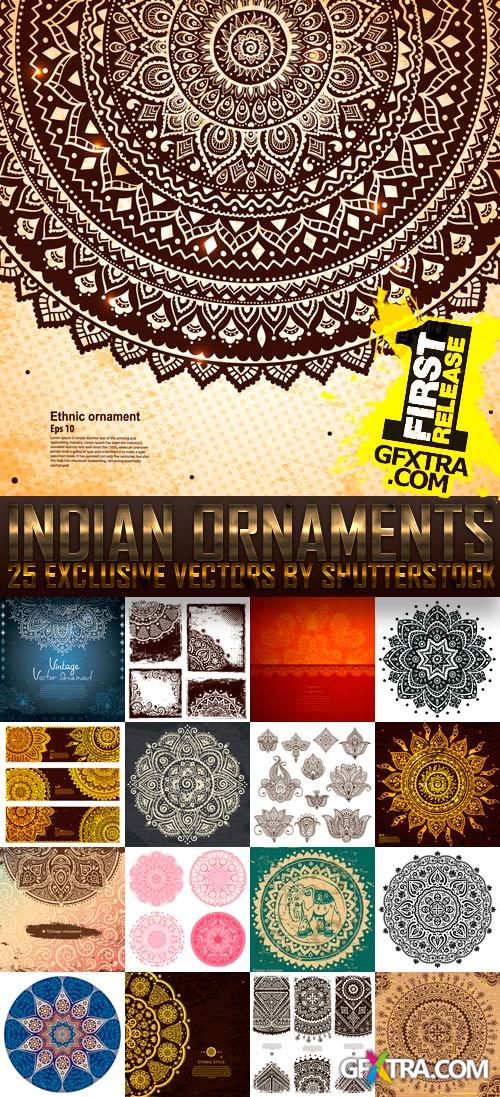 Indian Ornaments 25xEPS