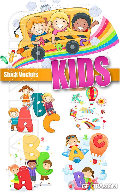 Kids - Stock Vectors