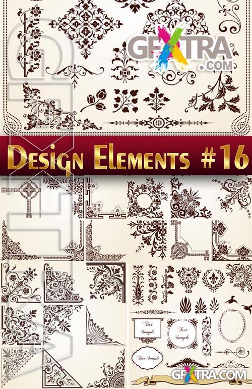 Design elements #16 - Stock Vector