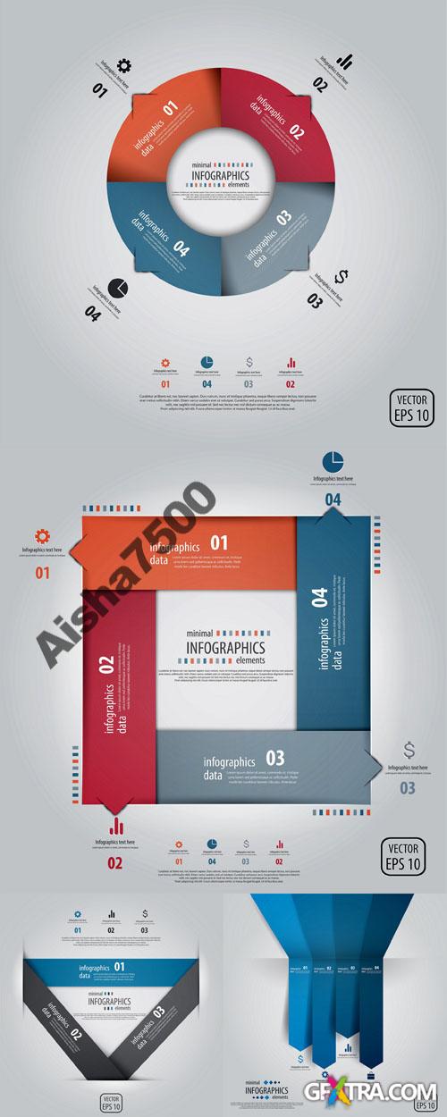 Infographics Elements for Vector Design Set #88