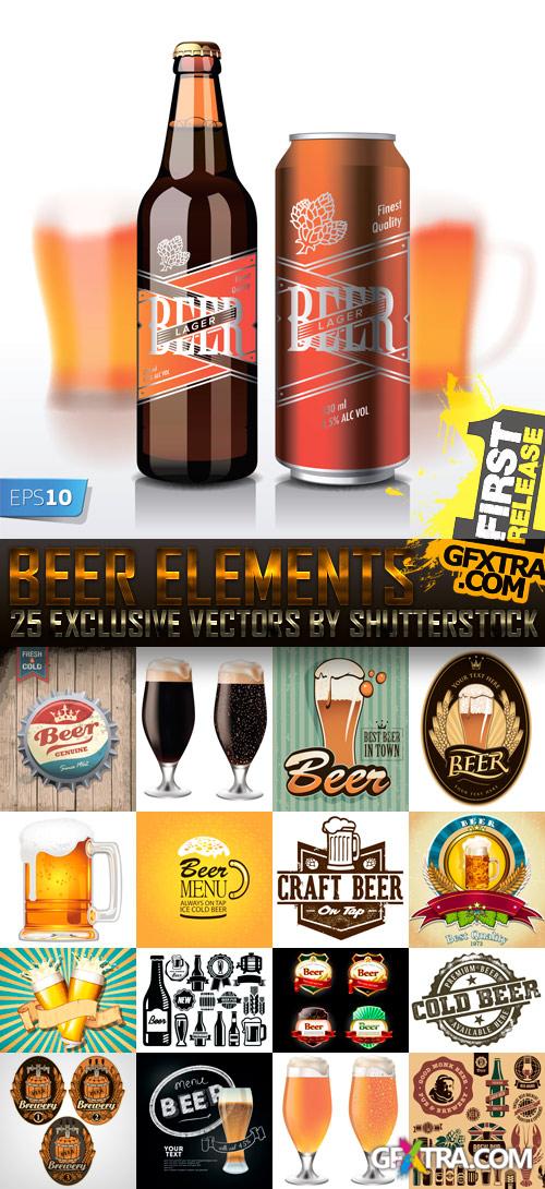 Beer Elements 25xEPS