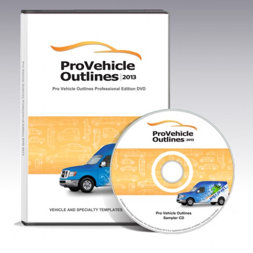 Pro Vehicle Outlines 2013 $449.00 - Professional Edition