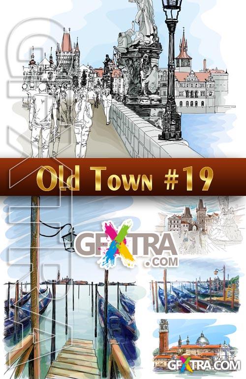 Old Town #19 - Stock Vector