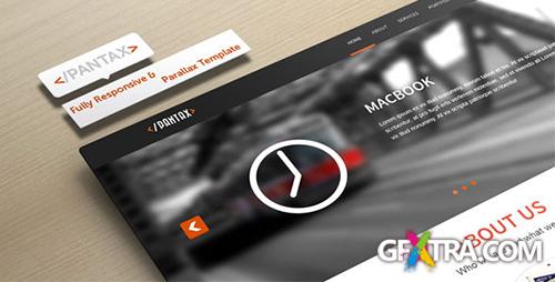 ThemeForest - Pantax - Fully Responsible and Parallax Template - RIP